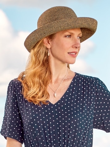 Women's Roll-Up-Brim Sun Hat - The Vermont Country Store
