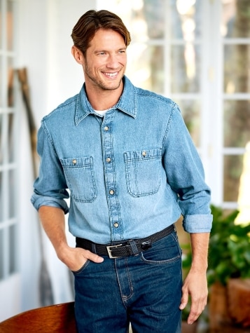 Orton Brothers Riverwash Denim Shirt