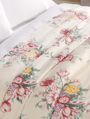 Portuguese Cotton Flannel Print Sheet-Blanket