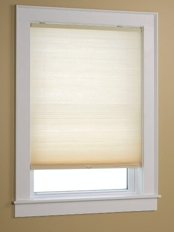 Honeycomb Cellular Pleated Light-Filtering Cordless Shade