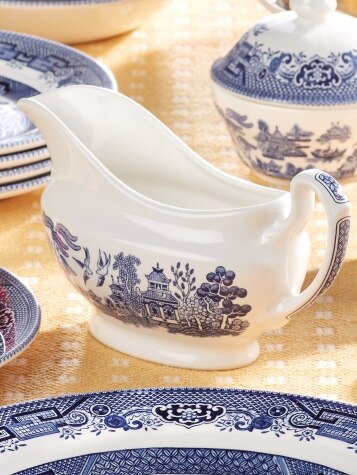 Blue Willow Gravy Boat