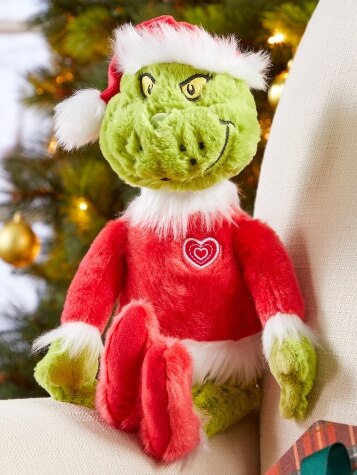 Santa grinch plush on sale