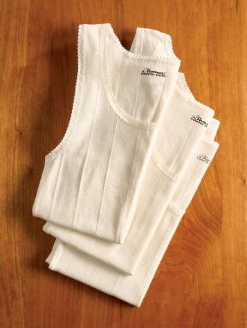 3 Pack of Long Cotton Tops Tank Women For