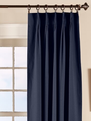 Insulated Lined 72 Inch Pinch Pleat Curtains
