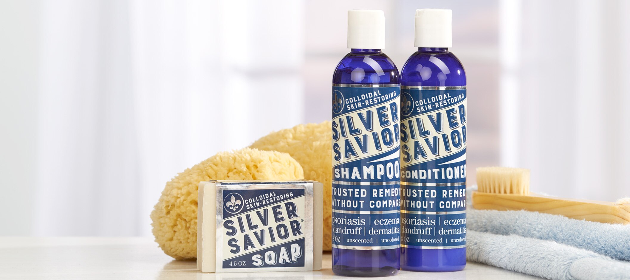 Colloidal Silver Savior Shampoo or Conditioner