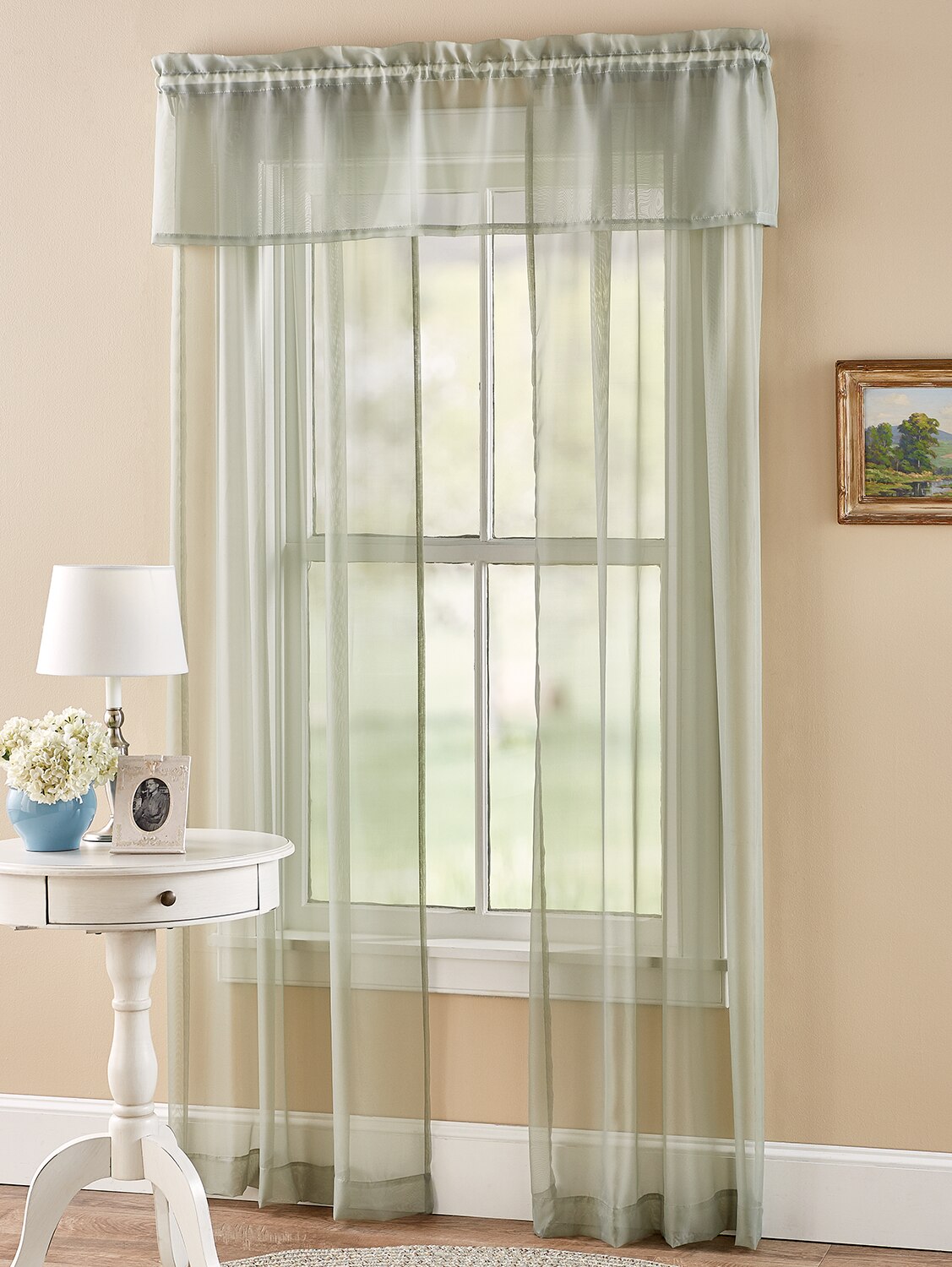 Sheer Rod Pocket Curtains Vermont Country Store