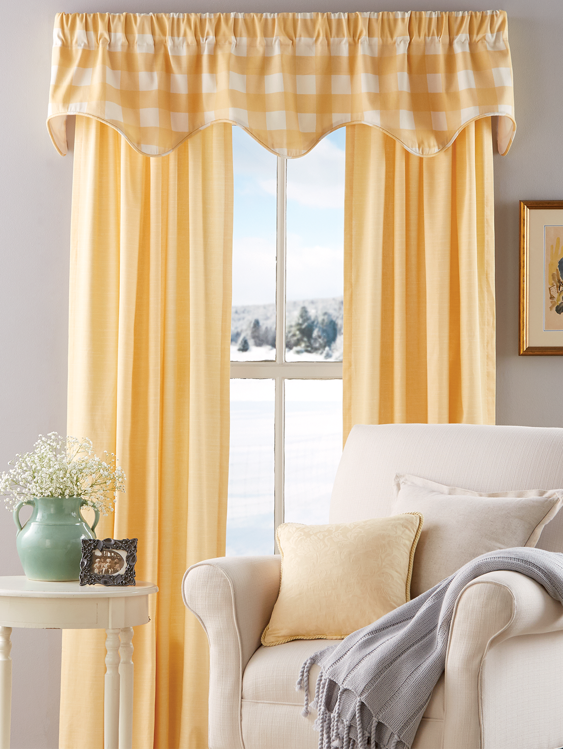 Weaver S Cloth Window Curtain Panels Vermont Country Store