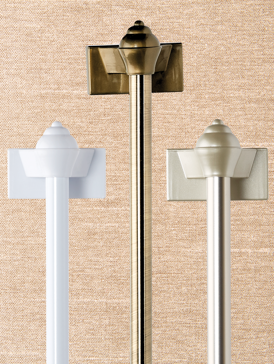 Magnetic Curtain Rod For Steel Window Frames And Doors