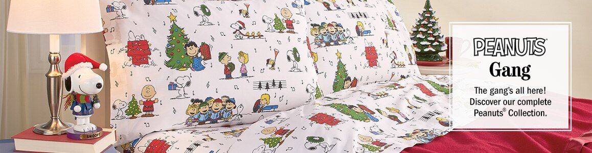 The gang is all here. Discover our complete Peanuts Collection