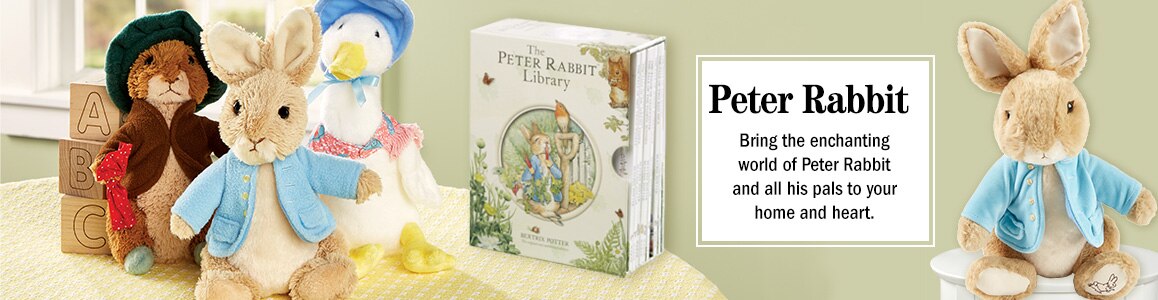 Bring the enchanting world of Peter Rabbit and all his pals to your home and heart.