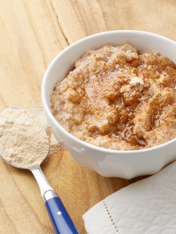 Ralston Whole Wheat Hot Cereal with Maple Syrup