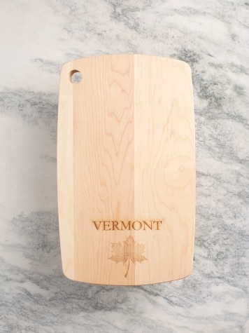 Vermont Maple Leaf Cutting Board