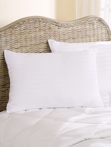Sleep Easy Antimicrobial Pillows, Set of 2