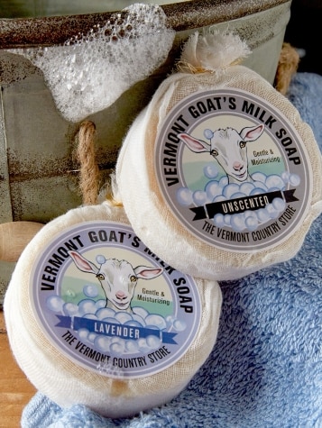 Vermont Goat's Milk Soap, 2 Bars