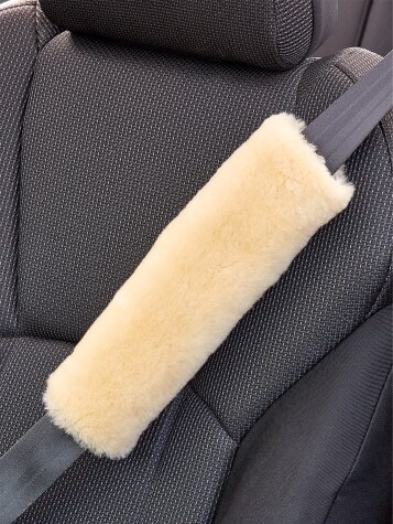 Ultimate Australian Sheepskin Seat Belt Cover