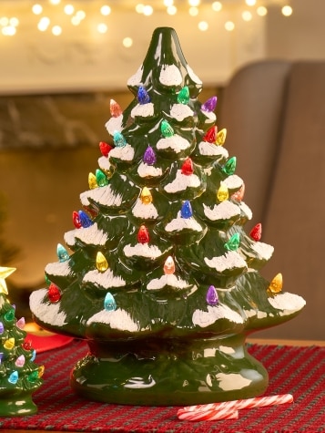 Vintage ceramic christmas tree deals