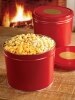 Red Tin with Cheddar, Caramel, & Butter Popcorn