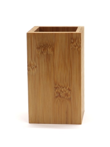 Bamboo Four-Piece Bath Accessory Collection