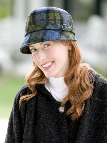 Irish Wool Flapper Hat for Women 