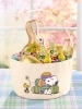 Peanuts Snoopy and Woodstock Canvas Easter Basket