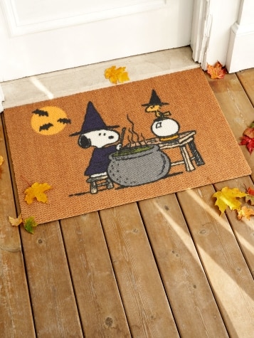 Peanuts Snoopy Halloween Magic Nonslip Doormat - The Vermont Country Store