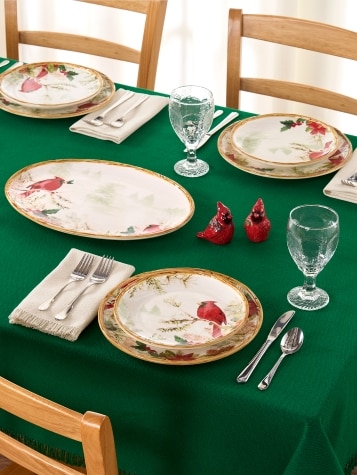 Cardinal 11 Inch Ceramic Dinner Plate, Set of 2