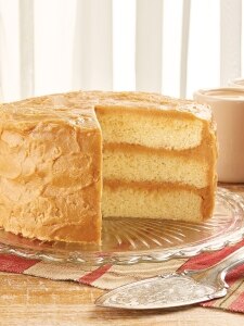 Triple-Layer Caramel Cake