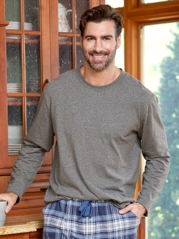 Long sleeve best sale sleep tee