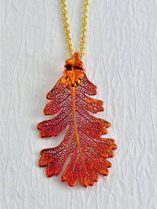 Oak Leaf Necklace