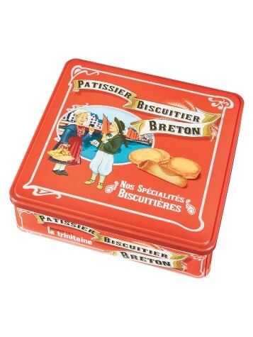 French Butter Cookie Assortment Gift Tin