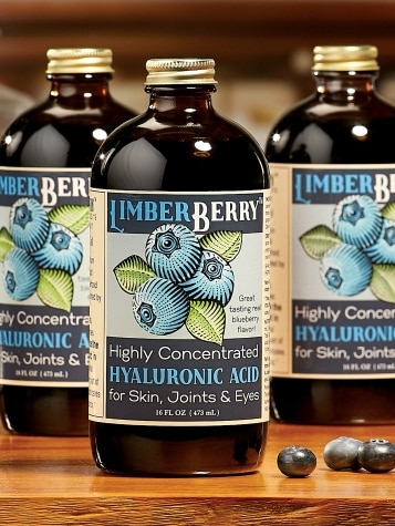 LimberBerry Blueberry Hyaluronic Acid Tonic