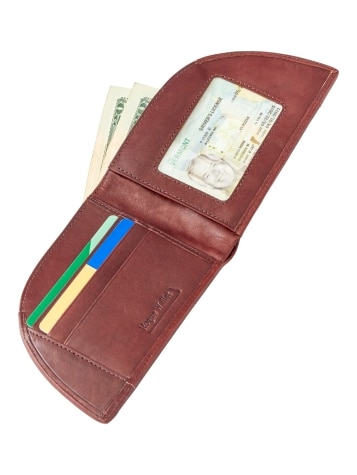 Men's Tweed Front Pocket Wallet