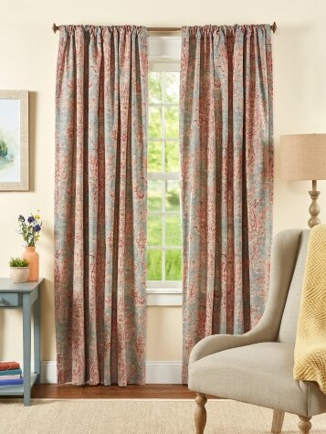 Maybelle Linen Rod Pocket Curtains