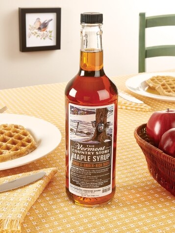Vermont Maple Syrup in Wine Bottle