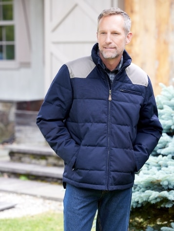 Orton Brothers Mount Mansfield Parka in Navy 