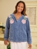 Chenille Blossom Bed Jacket