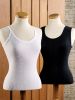 Cotton Camisole | Womens Lace Trim Cami Tops - 3 Pack