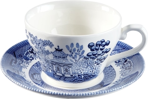 Blue Willow Tea Cup