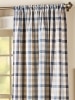 Homestead Check Lined Rod Pocket Curtains