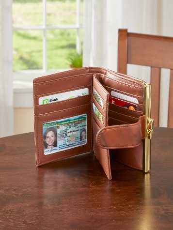 Women's Double-Cardex RFID-Blocking Wallet
