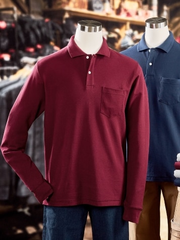 Men's Orton Brothers Long-Sleeve Polo Shirt