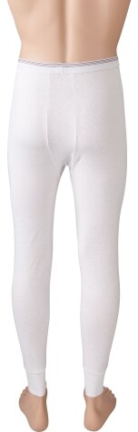 Mens Long Underwear Bottoms Lightweight Cotton Knit