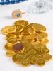 Hanukkah Milk Chocolate Foiled Gelt Coins