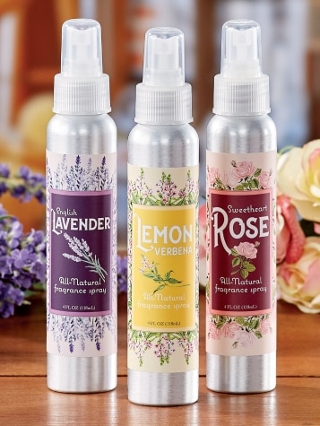 All-Natural Body Spray, In 3 Scents