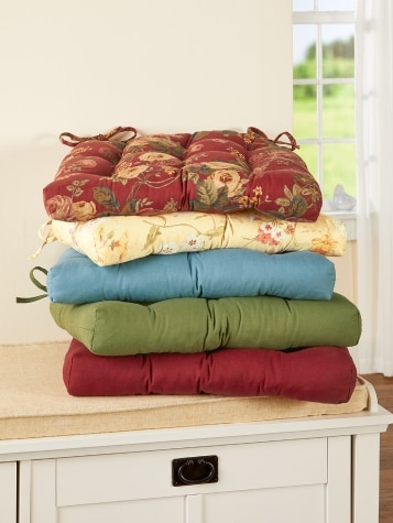 Padded Chair Cushions Foam Chair Pads with Ties