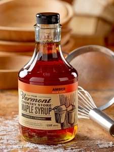 Amber Maple Syrup Quart Bottle