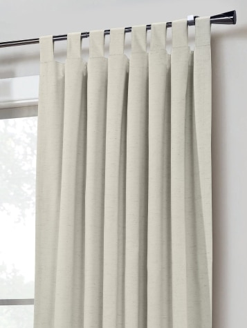 Energy-Efficient Lined Blackout Tab Top Patio Curtains