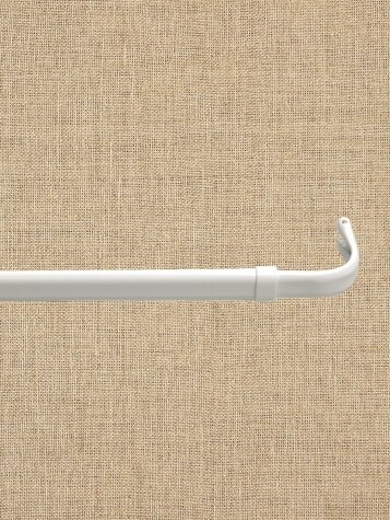 Single Wraparound Return Curtain Rod, 3/4 Inch