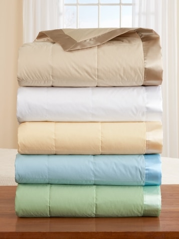 Superior Down Blanket or Throw
