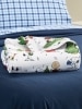 Peanuts Christmas Caroling Portuguese Cotton Double-Flannel Blanket or Throw